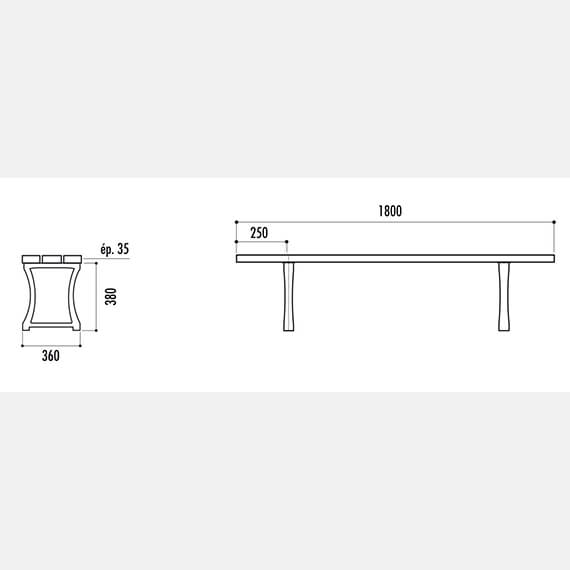 Banquette TOLEDO 15140 – Image 2