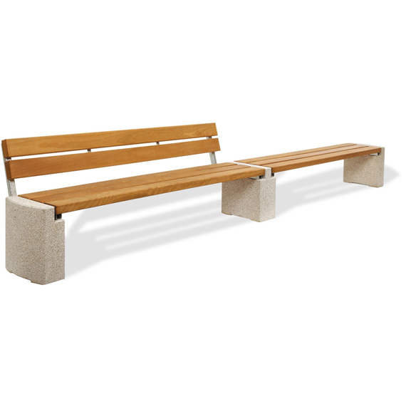 Banc sans dossier NUSSER HALLE – Image 4