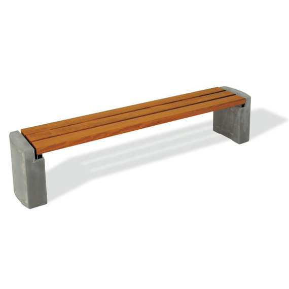 Banc sans dossier NUSSER HALLE