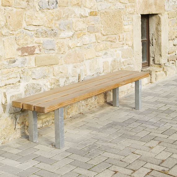 Banc sans dossier NUSSER REKA I – Image 3