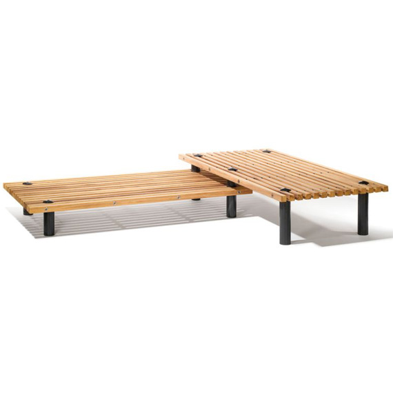 Banc sans dossier NUSSER TERRAZZOLA – Image 4