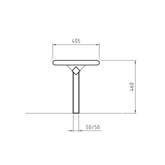 Banc sans dossier NUSSER ODM B300S – Image 2
