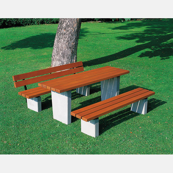 Banc sans dossier NUSSER BAD LIEBENZELL I – Image 4