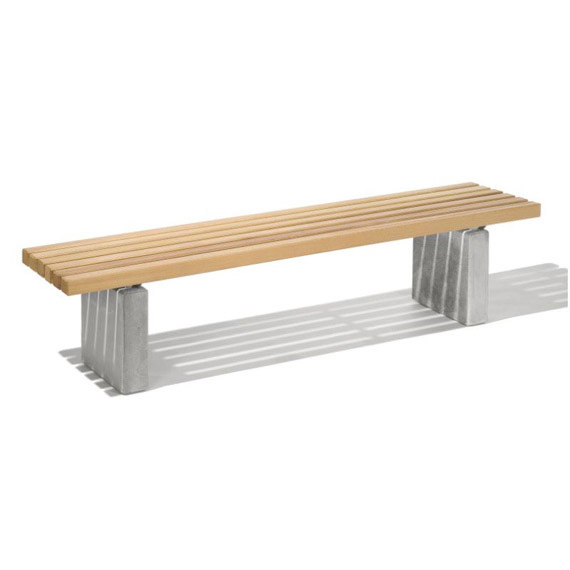 Banc sans dossier NUSSER BAD LIEBENZELL II