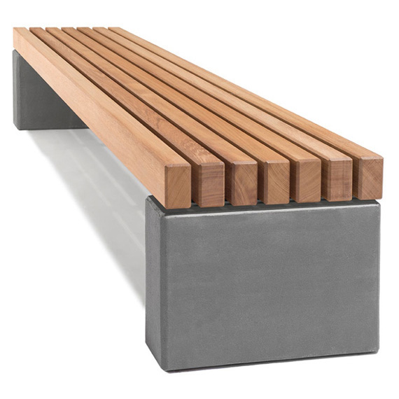Banc sans dossier NUSSER DURO – Image 3