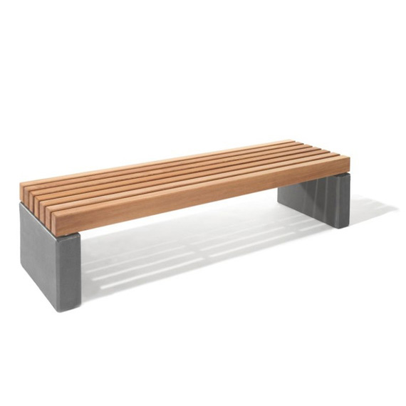 Banc sans dossier NUSSER DURO