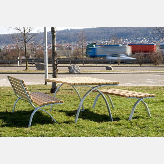 Banc sans dossier NUSSER CITTA – Image 4