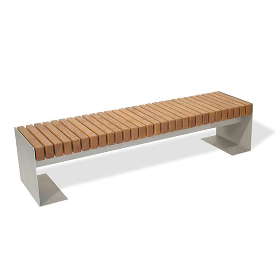 Banc sans dossier NUSSER DESSAU I