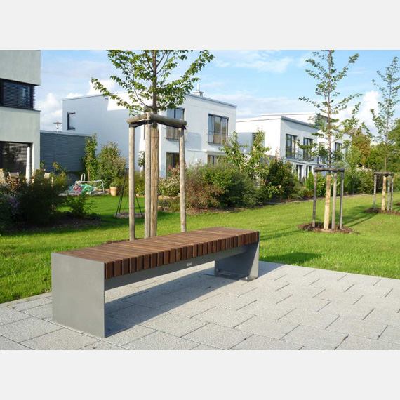 Banc sans dossier NUSSER DESSAU I – Image 3
