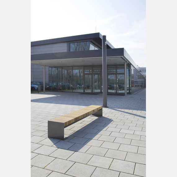 Banc sans dossier NUSSER DESSAU IL – Image 3