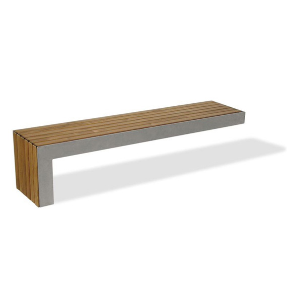 Banc sans dossier NUSSER PLAZA MONO