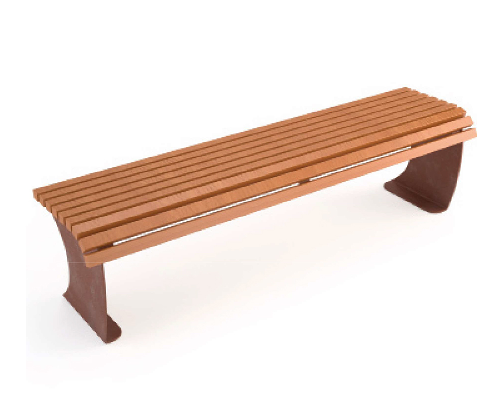 Banc sans dossier SHARK