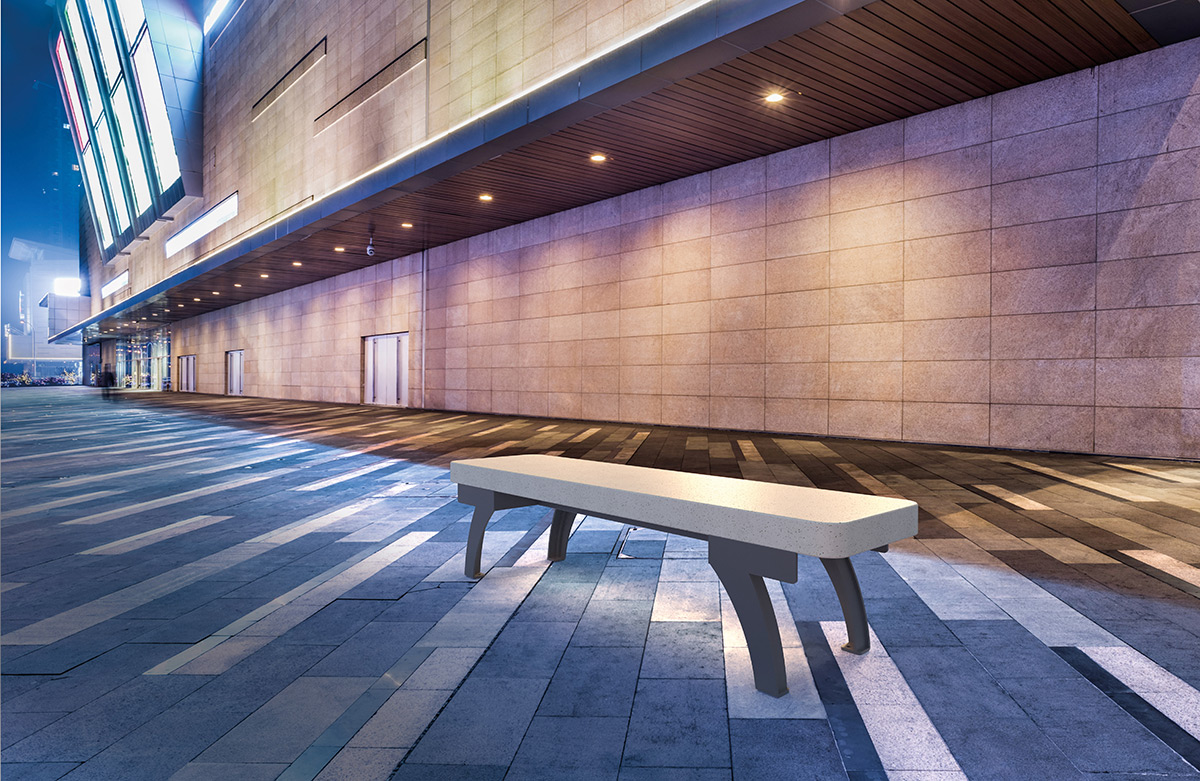 Banc sans dossier LIGHT STONE – Image 2
