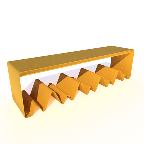 Banc sans dossier WAVE
