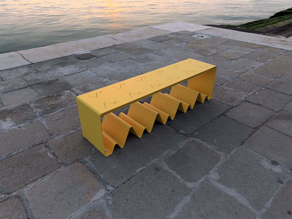 Banc sans dossier WAVE – Image 4