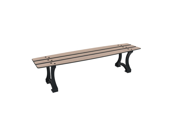BANQUETTE LAMES HPL BUTON PRAGUE