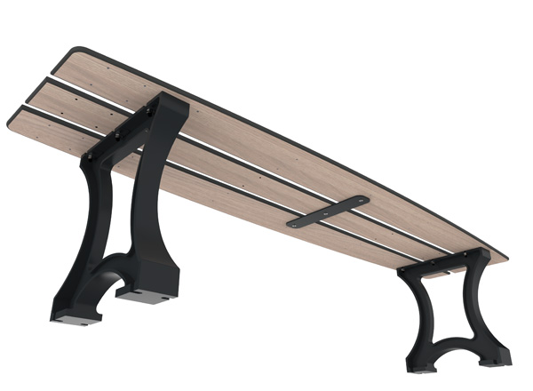 BANQUETTE LAMES HPL BUTON PRAGUE – Image 3