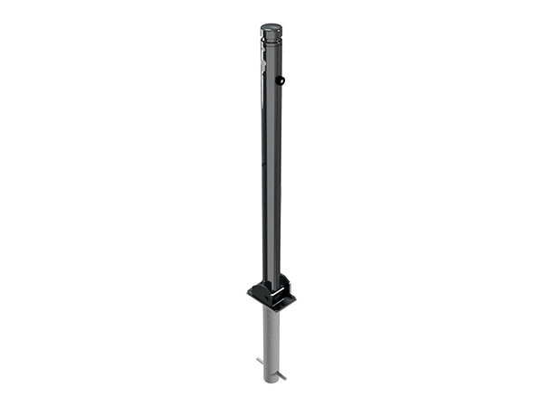 BORNE SCHAKE POTEAU DE DISSUASION RABATTABLE Ø 60 MM AVEC CLE TRIANGULAIRE