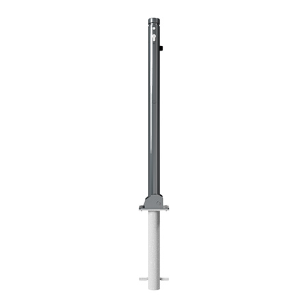 BORNE SCHAKE POTEAU DE DISSUASION RABATTABLE Ø 60 MM AVEC CLE TRIANGULAIRE