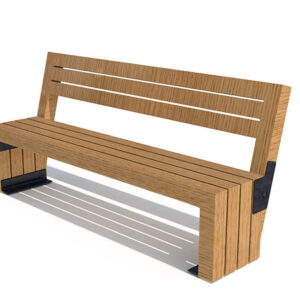 BANC AVEC DOSSIER M-KUBE