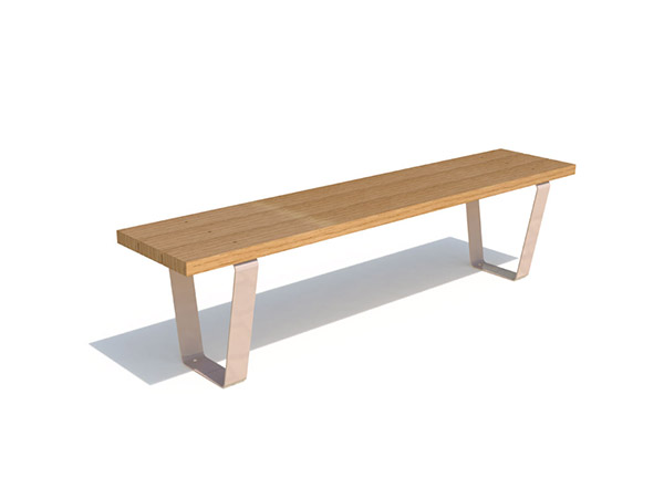BANC SANS DOSSIER M-KUBE beige