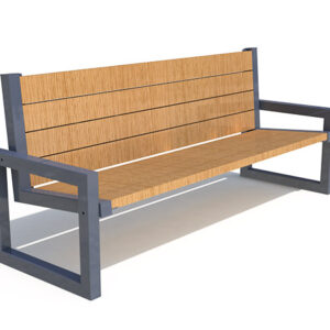 BANC CANAPÉ AVEC DOSSIER M-KUBE