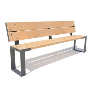 BANC AVEC DOSSIER LINE M KUBE