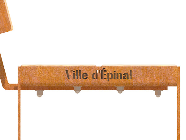 MM124-zoom-epinal BANC AVEC DOSSIER LINE M KUBE