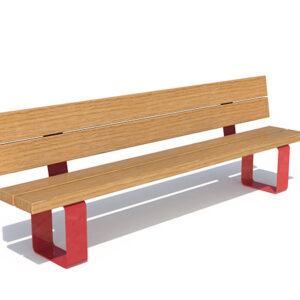 BANC ENFANT AVEC DOSSIER M KUBE