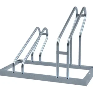 Support vélos Schake 2 places en acier galvanisé à chaud